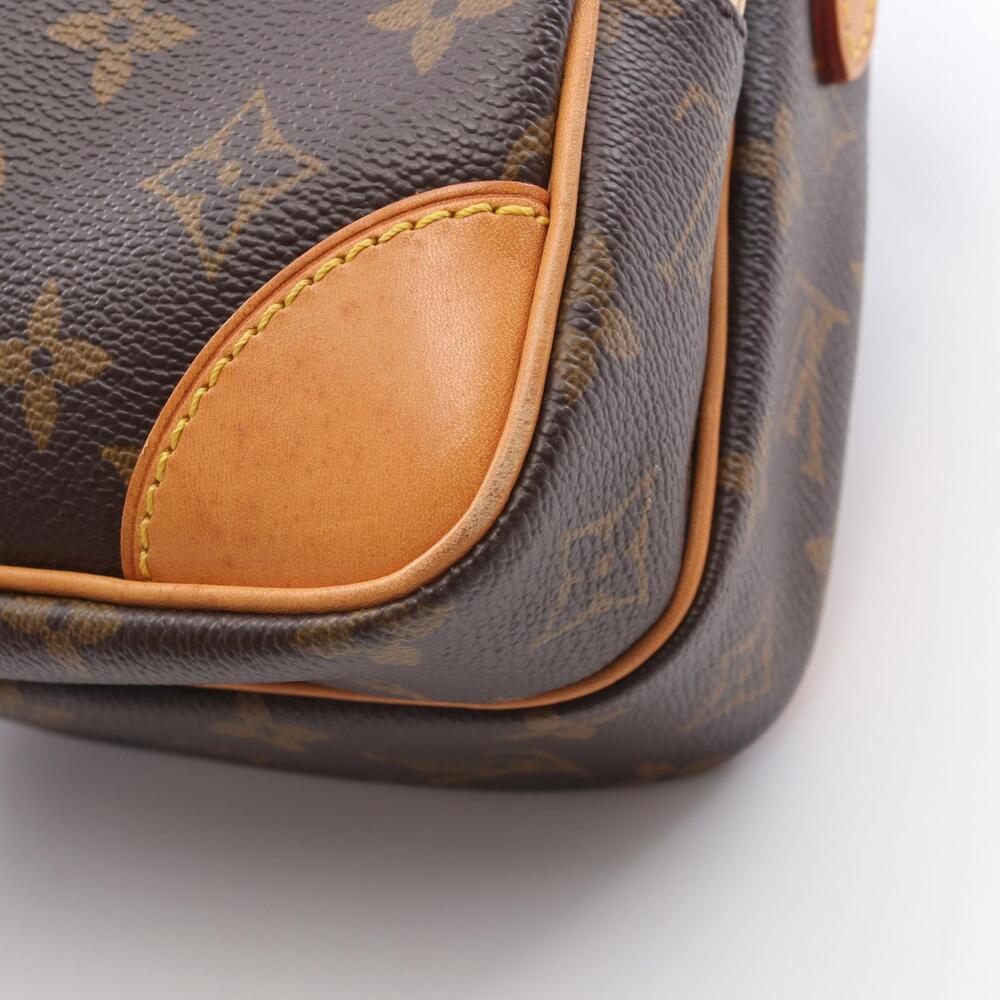 Louis Vuitton Canvas Monogram Leather Shoulder Brown Amazon Bag - Picture 7 of 8